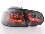 Paire de feux arrire VW Volkswagen Golf 6 2008 a 2012 Fume Led