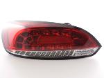 Paire de feux arrière VW Volkswagen Scirocco 2008-2014 Rouge Chrome Led