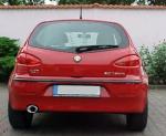 Silencieux Echappement Sport Alfa Romeo147 1,6i de 2000 a 2009 120x80mm