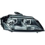 Feu phare avant droit (passager) Audi A3 8P de 2008 a 2012 Halogene