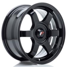Jante JR Wheels JR3 15x7 ET25-42 - Trous sur mesures - Noir brillant