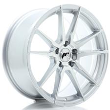Jante JR Wheels JR21 18x8 ET40 - 5x112- Silver Machined Face