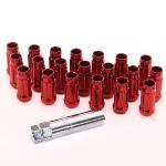 Kit de Visserie Japan Racing Nuts JN4 12x1,25 Red