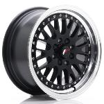 Jante JAPAN RACING JR10 15" x 7" 4x100/108 ET 30 Matt Black Machined Lip