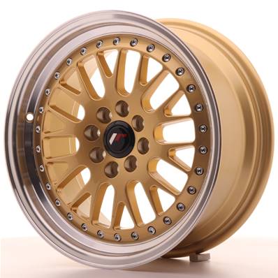 Jante JAPAN RACING JR10 16" x 7" 4x100/108 ET 30 Gold Machined Lip