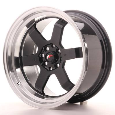 Jante JAPAN RACING JR12 17" x 9" 5x112 5x120 ET 25 Black