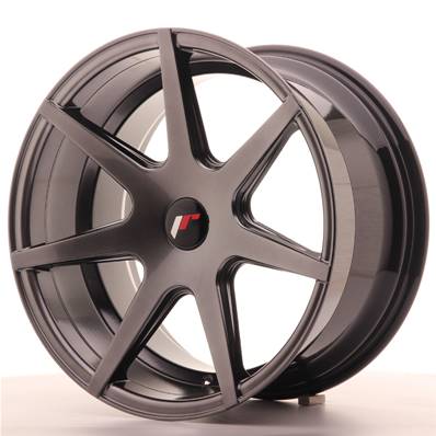 Jante JAPAN RACING JR20 18" x 9,5" Multi Perçage ET 20-40 Hiper Black