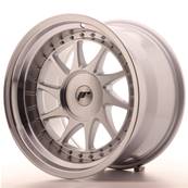 Jante JAPAN RACING JR26 17" x 10" Multi Perçage ET 0-25 Silver Machined Face