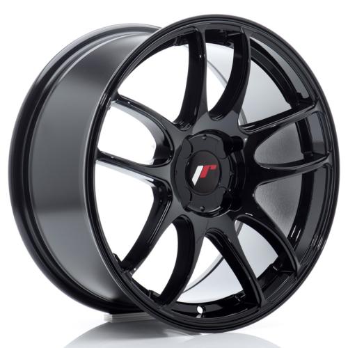Jante JR Wheels JR29 17x8 ET20-38 - 4 trous sur mesures - Noir brillant