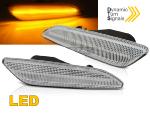 Paire de clignotant repetiteur Alfa Romeo 156 1997 a 2003 LED chrome