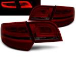 Paire de feux arriere Audi A3 8P Sportback de 2004 a 2008 led rouge fume