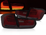 Paire de feux arriere BMW Serie 3 F30 de 2011 a 2015 FULL LED Dyn rouge Fume