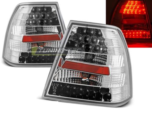 Paire de feux arriere VW Bora 98-05 LED chrome