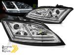 Paire de feux phares Audi TT 8J 2006-2010 Daylight led chrome Halogne