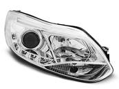 Paire de feux phares Ford Focus 11-14 Daylight led LTI chrome