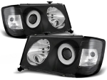 Paire de feux phares Mercedes classe E W124 85-93 design noir