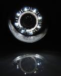 Paire de feux phares VW Lupo de 1998 a 2005 Daylight led chrome