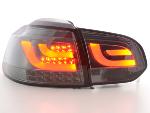 Paire feux arrire VW Golf 6 1K 2008 a 2012 Fume Led Cligno Led