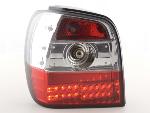 Paire de feux arrière VW Volkswagen Polo 6N 1995-1998 Rouge Chrome Led