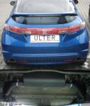 Silencieux Duplex Ulter Honda Civic 2006-2011 5 portes 1.8i 140cv