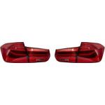 Paire de feux arriere BMW Serie 3 F30 2011-2019 Led Rouge Dyn