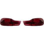 Paire de feux arriere BMW Serie 4 F32/F33 2013-2018 Led Rouge