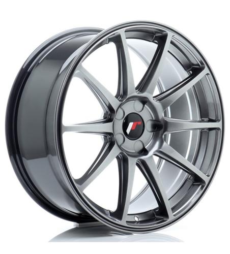 Jante JAPAN RACING JR11 19" x 8,5" 5x100 5x120 ET 20-42 Blank Hyper Black