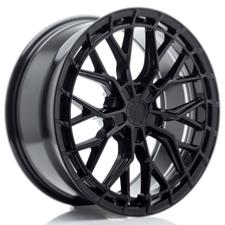 Jante JR Wheels JR48 19x8,5 ET20-45- 5 Trous sur mesure- Noir Brillant