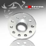 Jeu de 2 Cales 15mm pour Alfa Romeo Giulietta de 2010 a 2018 avec bague de centrage
