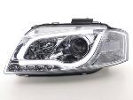 Paire de feux phares Led Audi A3 8P/8PA de 03-08 chrome