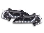 Paire de feux phares Daylight Led Opel Tigra 95-03 Noir