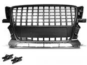 Grille de calandre pour Audi Q5 2008 a 2012 look Sport noir Matt