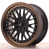 Jante JAPAN RACING JR10 16" x 7" 4x100/108 ET 30 Black Bronze Lip