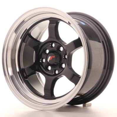 Jante JAPAN RACING JR12 15" x 8,5" 4x100 4x114,3 ET 13 Black