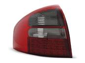 Paire de feux arriere Audi A6 C5 berline 97-04 LED rouge fume