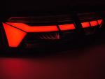 Paire de feux arriere Audi A5 11-16 LED BAR rouge fume