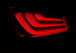 Paire feux arriere BMW serie 5 E60 LCI Berline de 2007 a 2010 LED BAR Rouge Fume