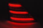 Paire de feux arriere Mercedes W221 Classe S 05-09 LED rouge Fume