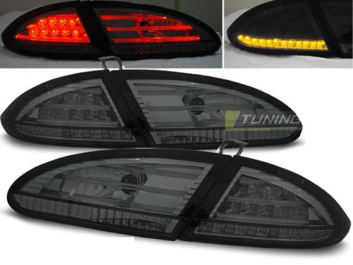 Paire de feux arriere Seat Leon 05-09 LED fume