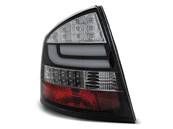 Paire de feux arriere Skoda Octavia 2 berline 04-12 led bar noir