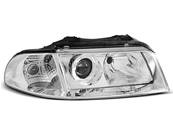 Paire de feux phares Audi A4 99-00 design chrome