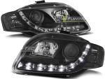 Paire de feux phares Audi A4 B7 04-08 Daylight led noir