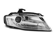 Paire de feux phares Audi A4 B8 08-11 Daylight DRL led chrome