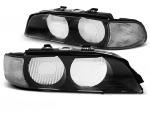 Lentilles de phares BMW serie 5 E39 95-00 Xenon Noir Blanc