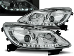 Paire de feux phares Opel Corsa D 06-10 Daylight led chrome
