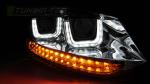 Paire de feux phares VW Polo 6R 09-14 led U-Type chrome