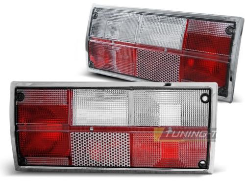 Paire de feux arriere VW T3 79-92 rouge blanc