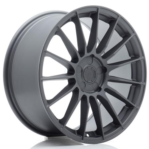 JR Wheels SL05 18x8 ET20-40 - 5 trous sur mesure - Matt Gun Metal