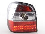 Paire de feux arrière VW Volkswagen Polo 6N 1995-1998 Rouge Chrome Led