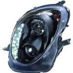 Paire de Phares Daylight DRL Alfa Romeo Mito de 2008 a 2018 Noir Led